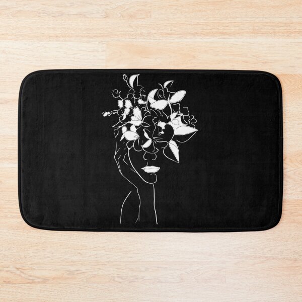 Item preview, A Line Women With Flowers white designed and sold by Magdalena-7.