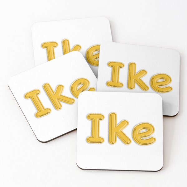 Item preview, Golden Balloon Ike Name Label  designed and sold by NormadWorld.