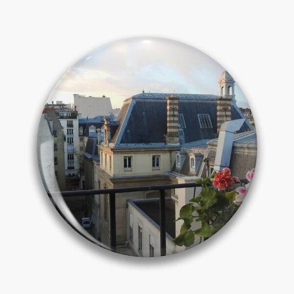 Item preview, Balcony flowers, Paris designed and sold by Martina Nicolls.