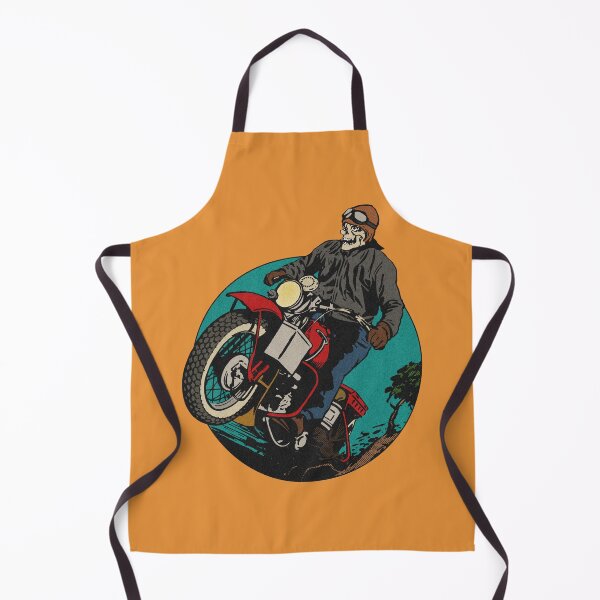 Item preview, Vintage Inconsiderate Skull Moto Rider designed and sold by Kujo Dangerous Vintage.