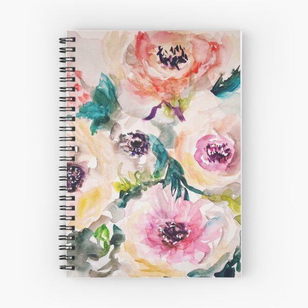 Artikelvorschau, Aquarell Blumen entworfen und verkauft von breannarothwell.