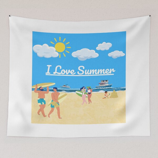 Item preview, I love Summer designed and sold by PapaMatrix.