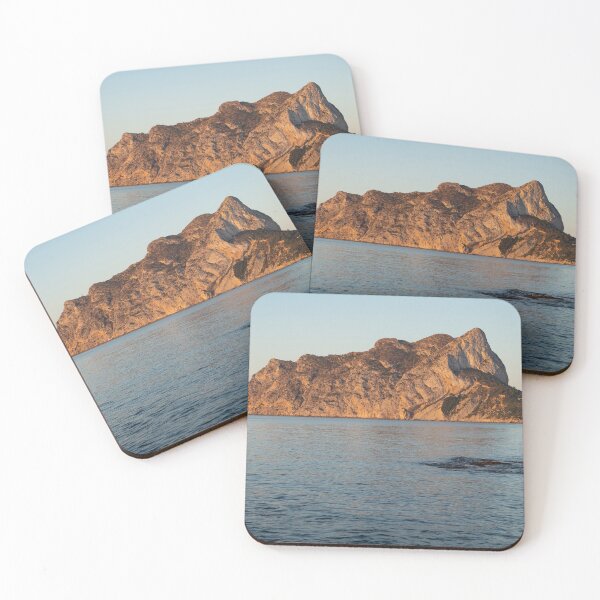 Item preview, Sunrise at Peñón de Ifach in Calpe, Mediterranean coast in the morning designed and sold by Adriana Mueller.