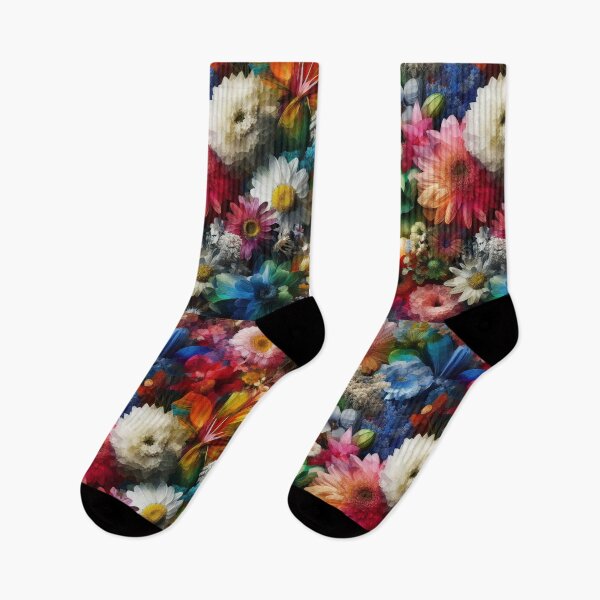 Item preview, Blossoming Dreams A Symphony of Floral Textures designed and sold by ArtComixHaven.