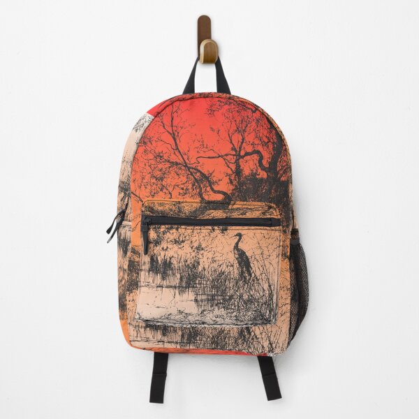 Item preview, Sunset Over Forest Swamp designed and sold by SkyisBright.