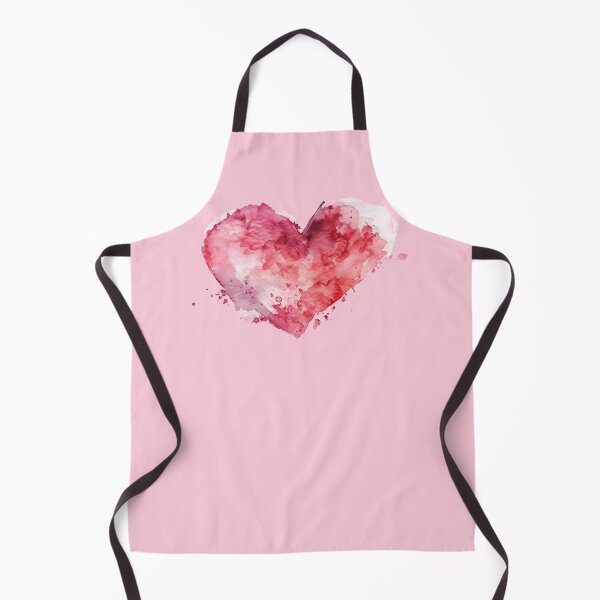 Item preview, abstract watercolor heart designed and sold by ZlodziejkaKiwi.