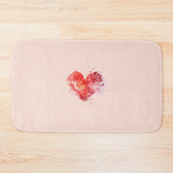 Item preview, abstract watercolor heart designed and sold by ZlodziejkaKiwi.