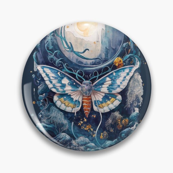 Item preview, Blue Moon Moth  designed and sold by Tajdi.