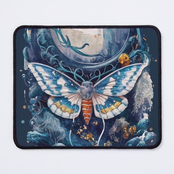 Item preview, Blue Moon Moth  designed and sold by Tajdi.