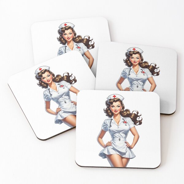 Item preview, Classic Pinup Nurse designed and sold by Bunmigraphics .