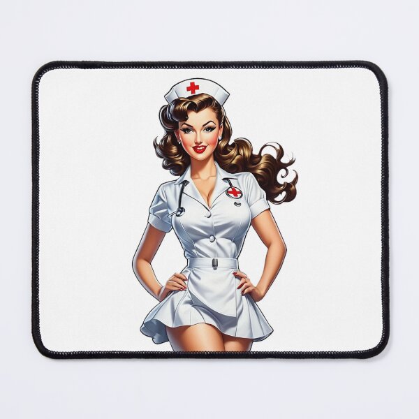 Item preview, Classic Pinup Nurse designed and sold by Bunmigraphics .