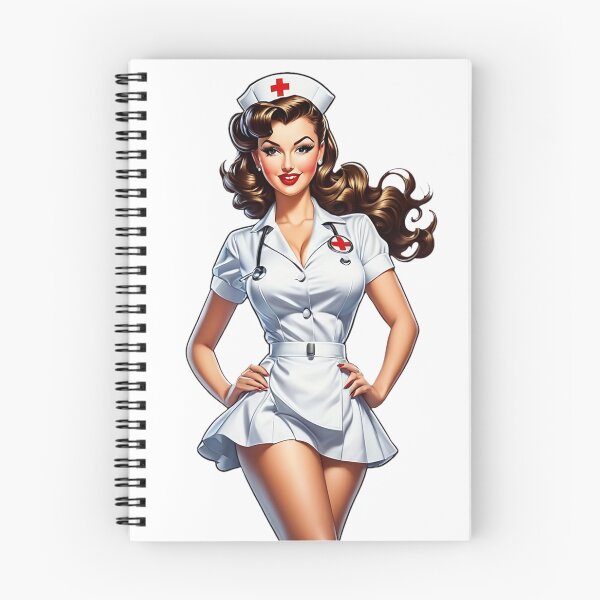 Item preview, Classic Pinup Nurse designed and sold by Bunmigraphics .
