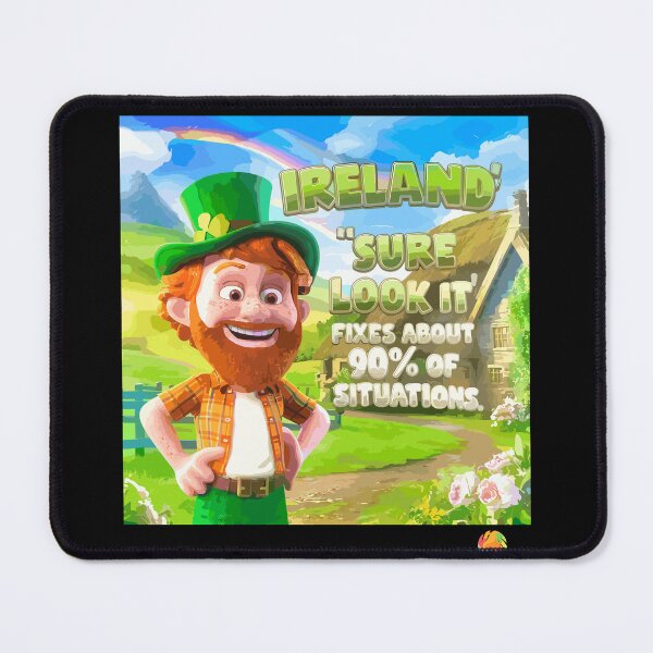 Item preview, Ireland "Sure Look It" Fixes About 90% Of Situations designed and sold by OliDesigns.