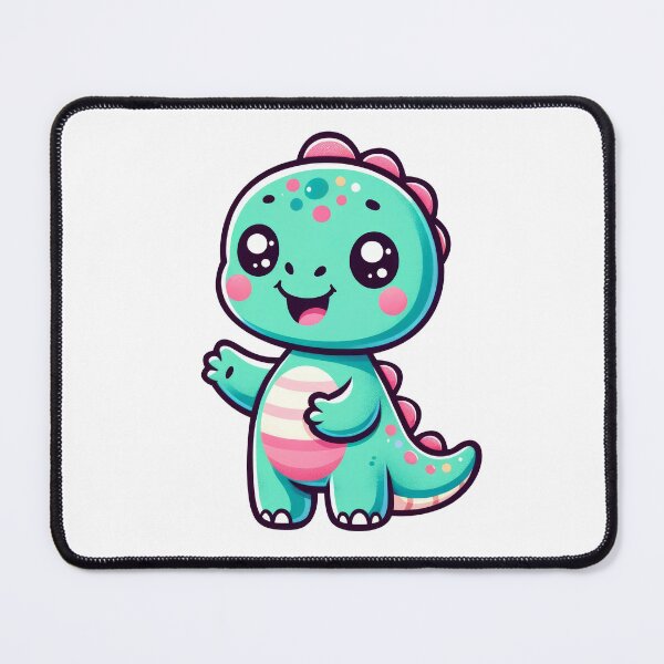 Item preview, Dino Delight, Embrace Your Happy, Cute Dinosaur for children's designed and sold by IcebearDesign.