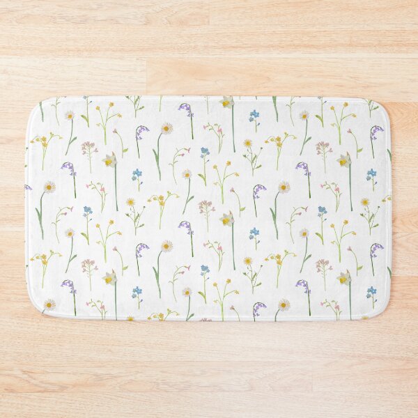Item preview, White field flowers designed and sold by crumpsticks.