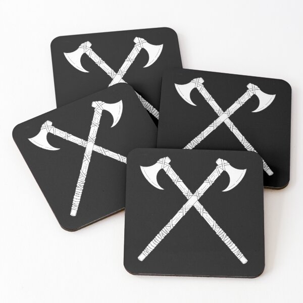 Item preview, Viking Axes (White) designed and sold by Berserkerbeards.