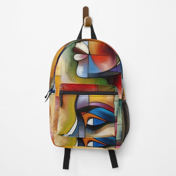 Item preview, Abstract Contemplation in Warm Hues and Cool Shadows designed and sold by ArtComixHaven.