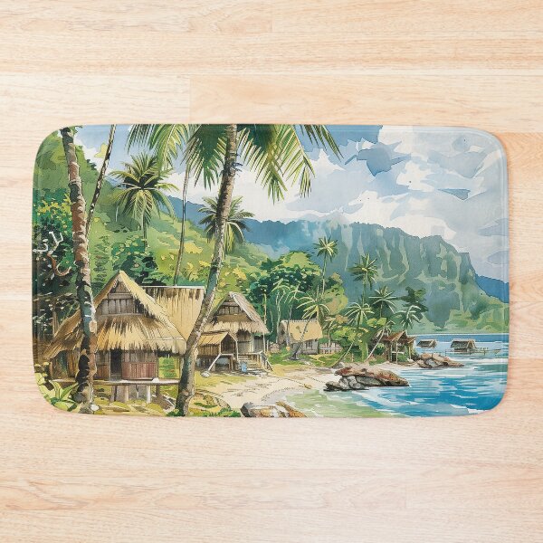 Item preview, Tonga Digital Illustration designed and sold by ComicsFactory.