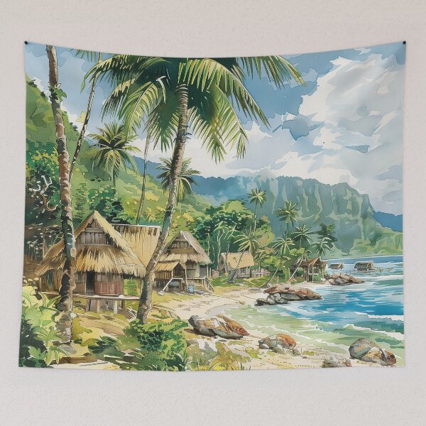 Item preview, Tonga Digital Illustration designed and sold by ComicsFactory.