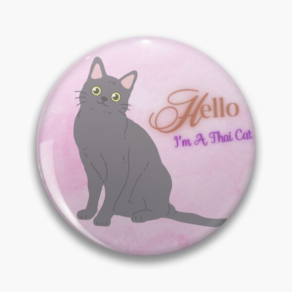 Item preview, Korat Cat designed and sold by Chakola-Unique.