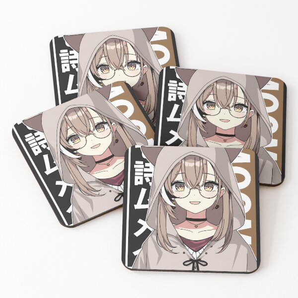 Item preview, Nanashi Mumei With Hoodie designed and sold by RoshondaGibs.