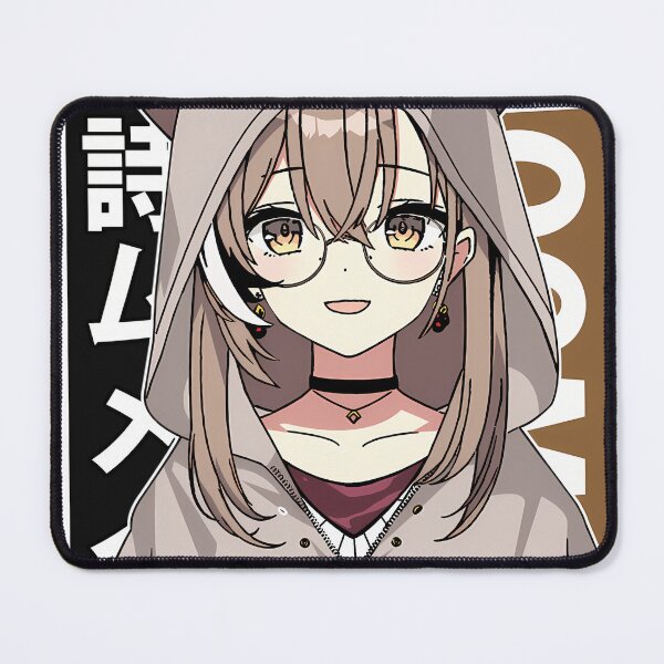 Item preview, Nanashi Mumei With Hoodie designed and sold by RoshondaGibs.