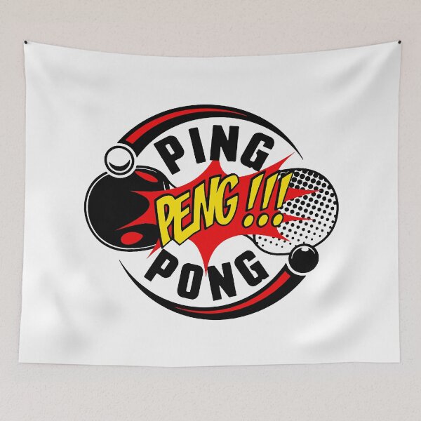 Item preview, Ping Peng Pong; designed and sold by StickerApe.