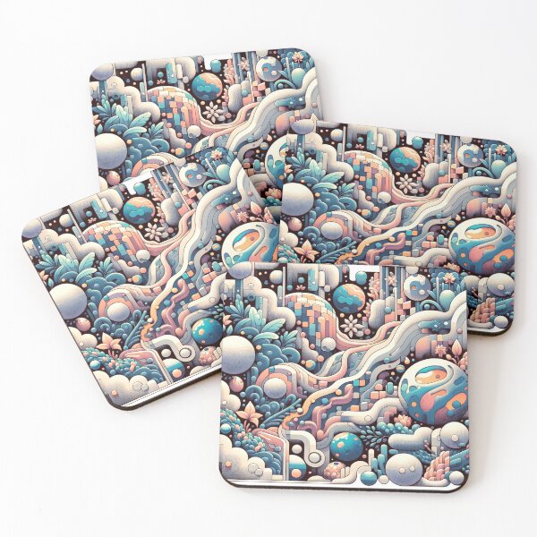 Item preview, Surreal Cosmic Flowscape designed and sold by FarBeyound.
