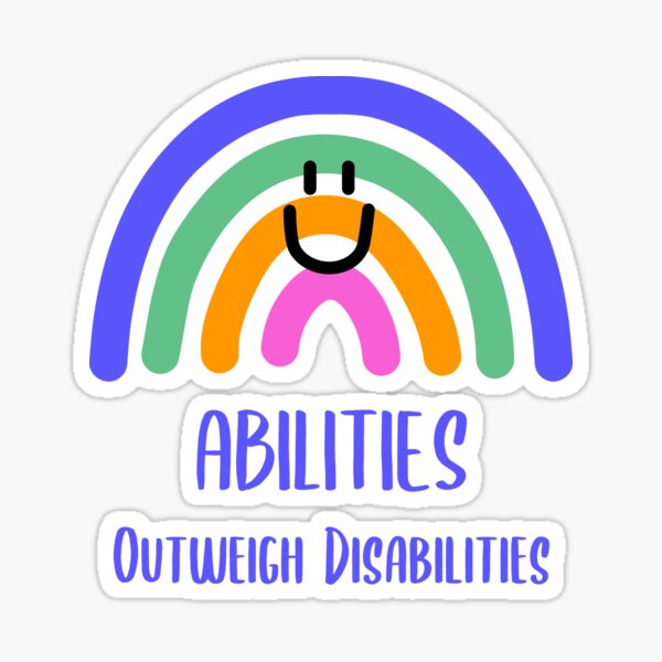 Item preview, Abilities outweigh disabilities designed and sold by sydney-syder.
