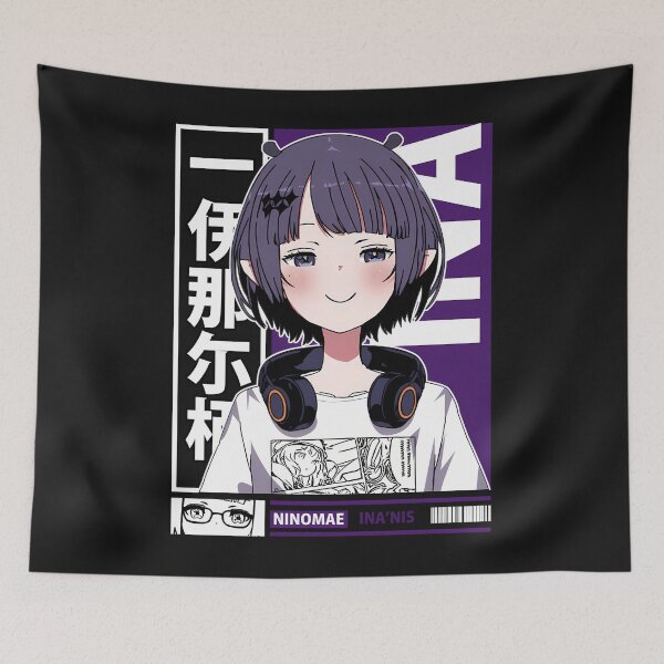 Item preview, Ninomae Inanis Ina Smug designed and sold by RoshondaGibs.