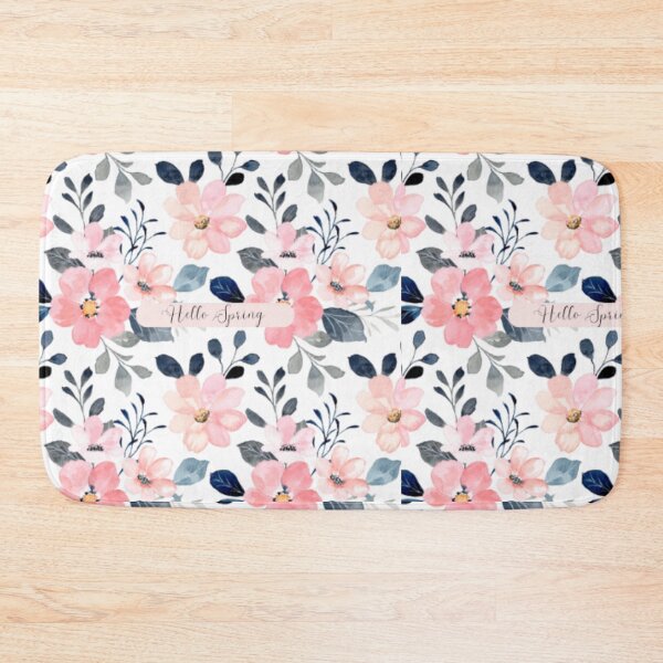 Item preview, Hello spring floral pattern designed and sold by Creative-Tin.