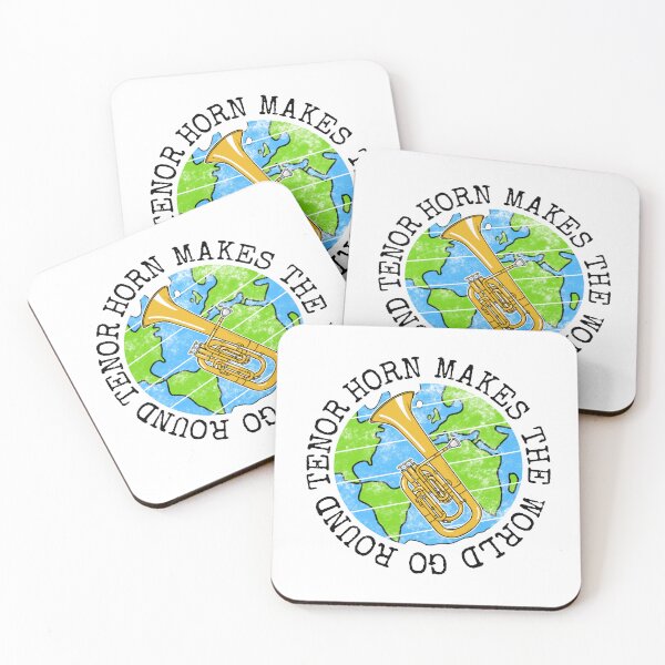 Item preview, Tenor Horn Makes The World Go Round, Earth Day designed and sold by doodlerob.