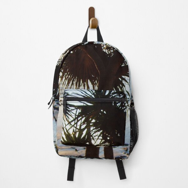 Item preview, Pandanus Tree With Beach And Rocks designed and sold by Designsbygroovy.