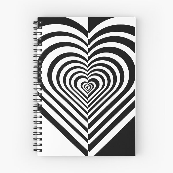 Item preview, Black and white heart designed and sold by Creative-Tin.