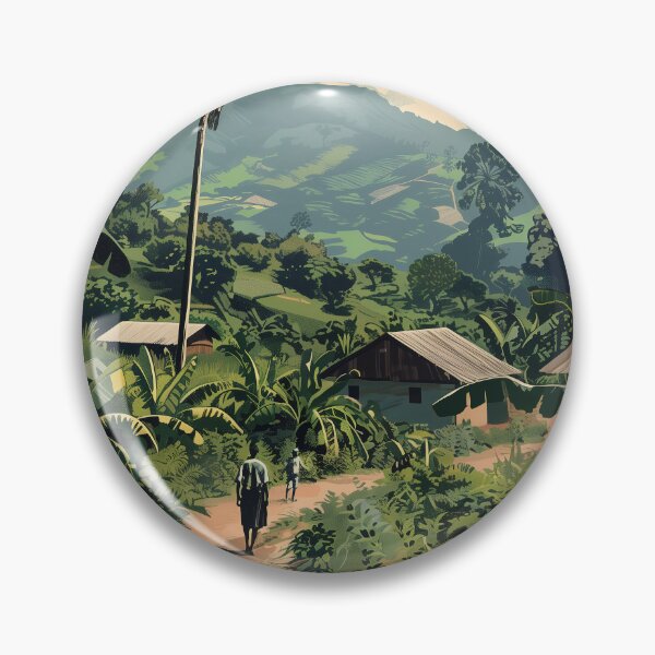 Item preview, Uganda Digital Illustration designed and sold by ComicsFactory.