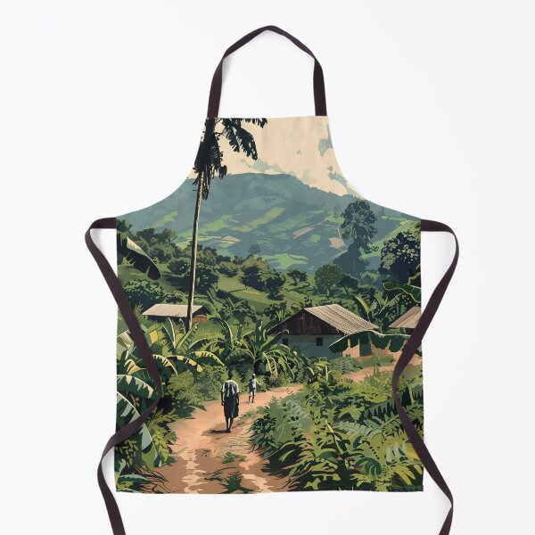 Item preview, Uganda Digital Illustration designed and sold by ComicsFactory.