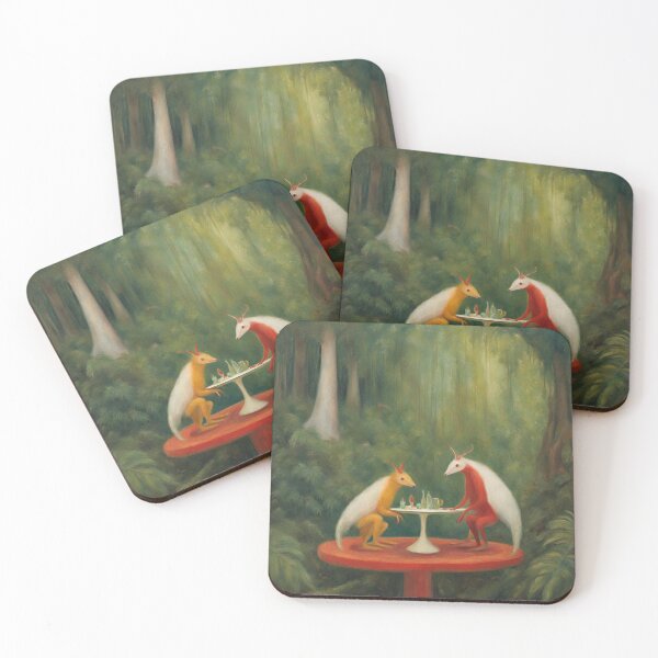 Item preview, small creatures of the rainforest having dinner designed and sold by ohsopurposeless.
