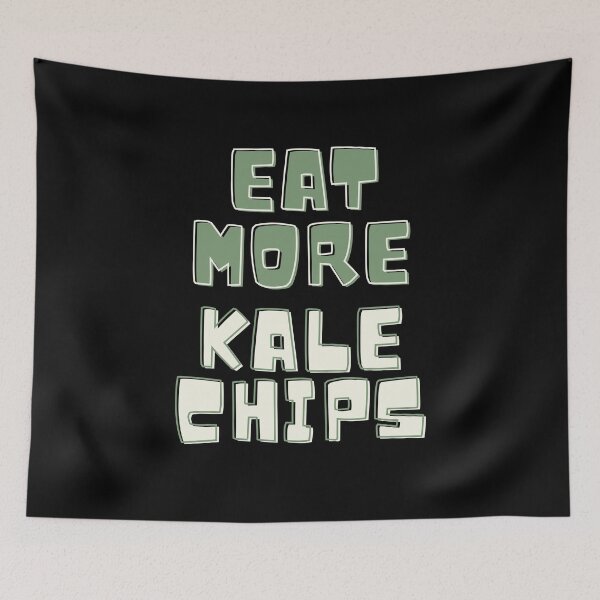 Item preview, Eat more kale chips designed and sold by GartenIdeen.