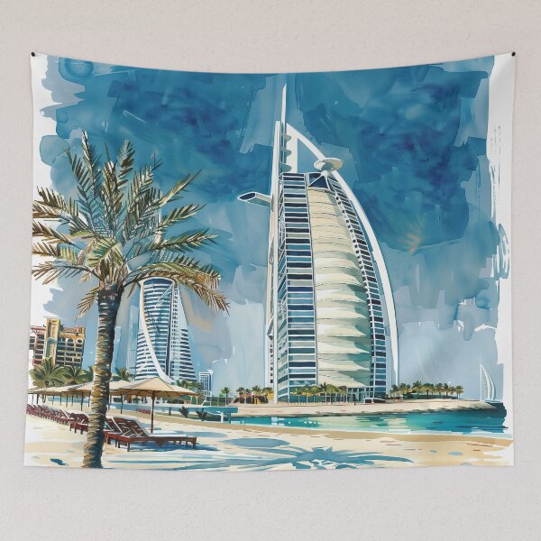 Item preview, United Arab Emirates Digital Illustration designed and sold by ComicsFactory.