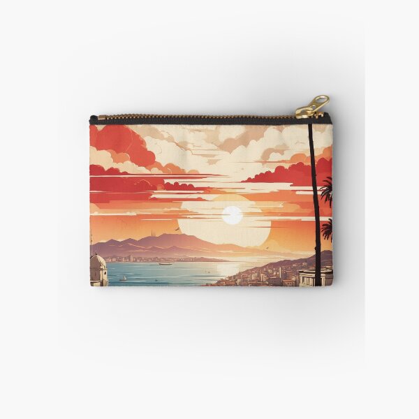 Item preview, Izmir Turkey Vintage Travel Poster designed and sold by TravelersGems.