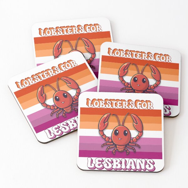 Item preview, Lobsters For Lesbians designed and sold by Bug & Brush.