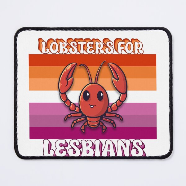 Item preview, Lobsters For Lesbians designed and sold by Bug & Brush.