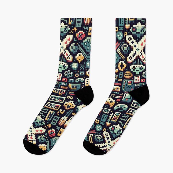 Item preview, Pixelated Nostalgia Captured in a Tapestry of Gaming designed and sold by ArtComixHaven.