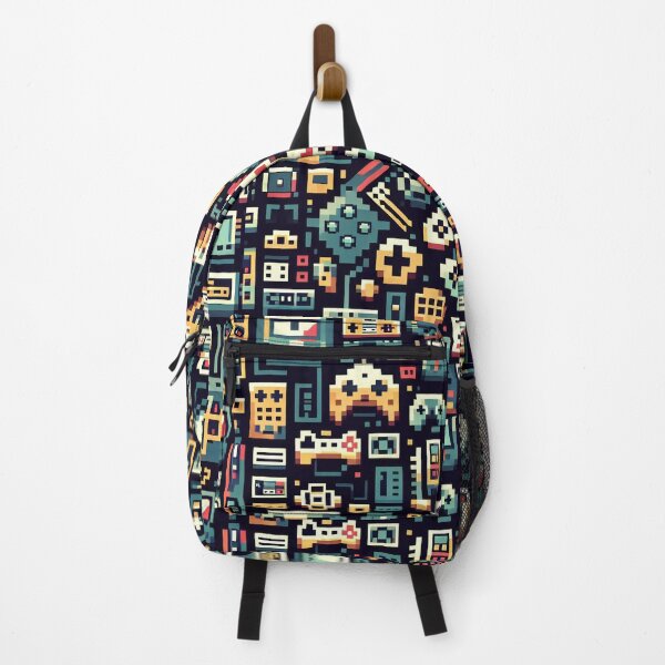 Item preview, Pixelated Nostalgia Captured in a Tapestry of Gaming designed and sold by ArtComixHaven.