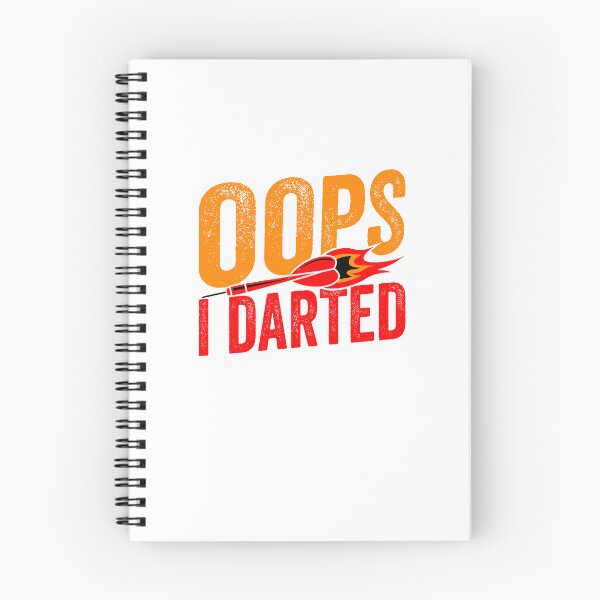 Item preview, Retro Vintage "Oops I Darted" Darts Player Expert designed and sold by NovaGenArt.