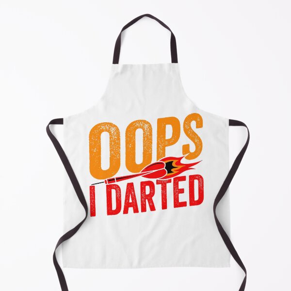 Item preview, Retro Vintage "Oops I Darted" Darts Player Expert designed and sold by NovaGenArt.