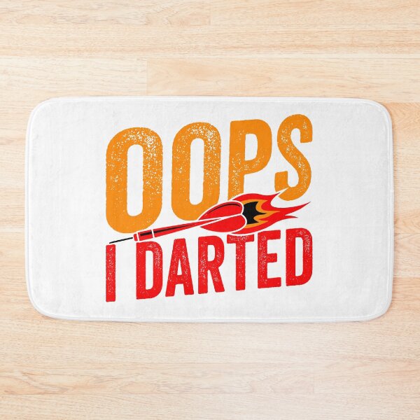Item preview, Retro Vintage "Oops I Darted" Darts Player Expert designed and sold by NovaGenArt.
