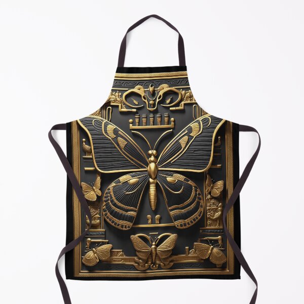 Item preview, Egyptian Black & Gold 3D Decorative Butterfly Panel Art designed and sold by Trevor Hirst.
