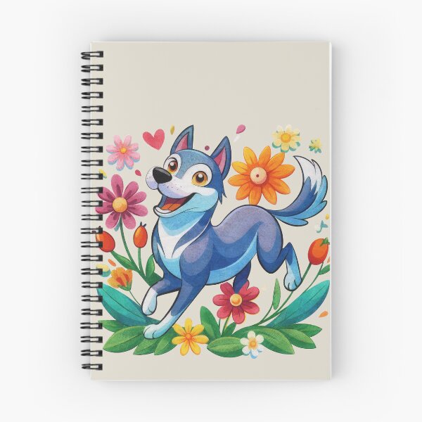 Item preview, Happy Siberian husky dog designed and sold by Mustela erminea.