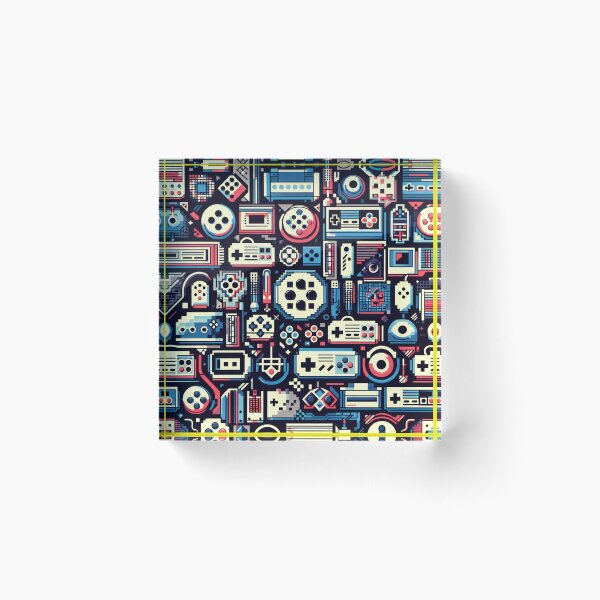 Item preview, Retro Tech Tapestry Weaving Nostalgia into Every Thread designed and sold by ArtComixHaven.